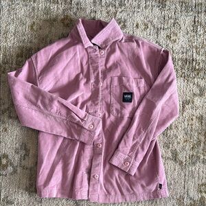 Vans Pink Button-Up Shirt